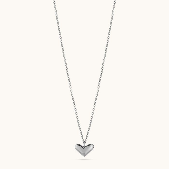 Sterling Silver Heart Necklace