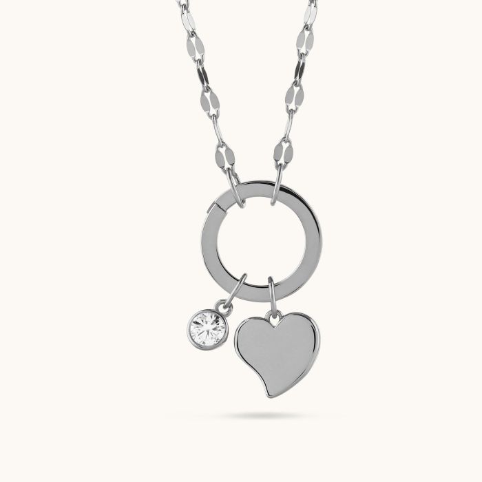 Sterling Silver Heart Necklace