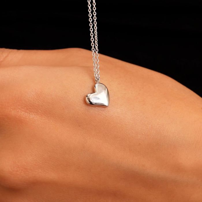 Sterling Silver Heart Necklace