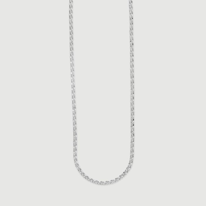 Sterling Silver 2.3mm Belcher Chain Necklace
