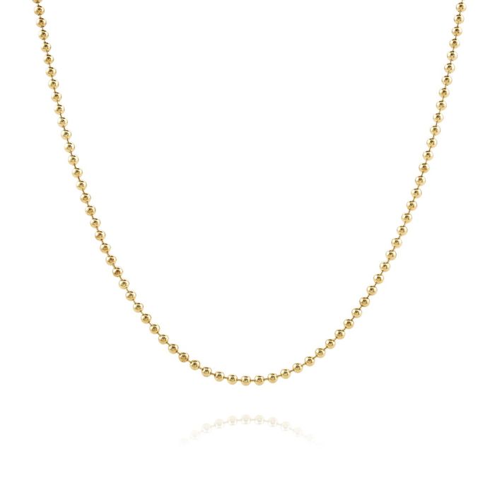 ball chain gold with price