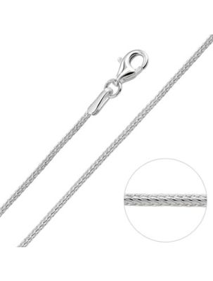 Sterling Silver 1.1mm Foxtail Chain 
