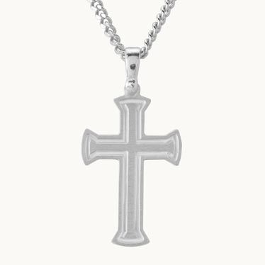 Sterling Silver Cross Necklace