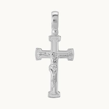 Sterling Silver Crucifix Cross Pendant