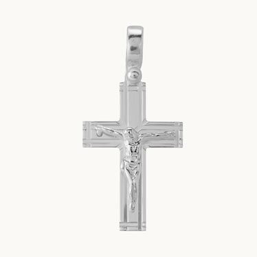 Sterling Silver Crucifix Cross Pendant