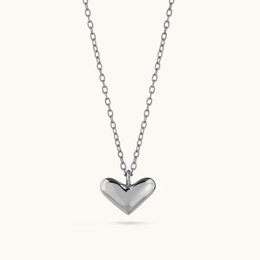 Sterling Silver Heart Necklace