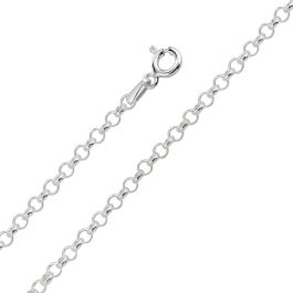 Sterling silver hot sale rolo chain