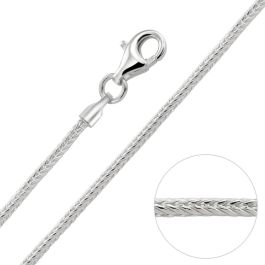 Silver hot sale foxtail chain