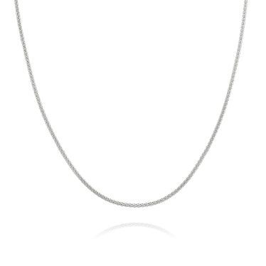 Sterling Silver 1.2mm Popcorn Chain Necklace New