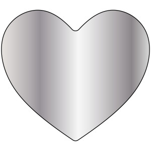 Heart Pendant Front View