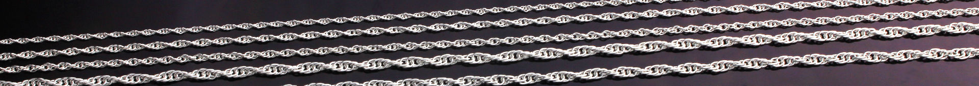 Sterling Silver Loose Rope / Prince of Wales Chain Necklaces for Women