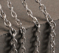 Sterling Silver Trace Chain Necklaces